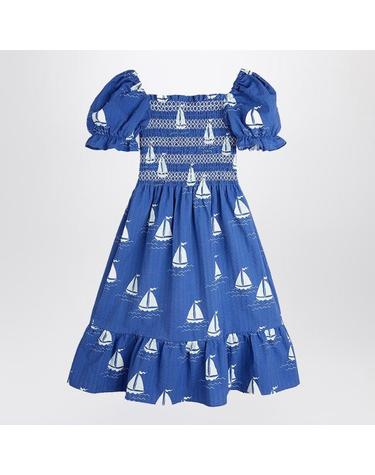 [해외직구][T56]Mini Rodini 2525011660CO 여아 원피스 드레스 유아동 키즈