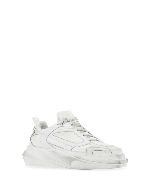 알릭스 [해외직구][X45]알릭스 AAUSN0034LE03 WTH0001 여성 스니커즈 단화 운동화 로우탑 하이탑 White leather Hiking sneakers 착용컷