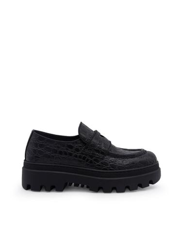 [해외직구][S27]CAR SHOE KDD38PF0501U5F0002 여성 로퍼 가죽로퍼 페니로퍼 테슬로퍼 레이스업슈즈 뮬 블로퍼 BLACK LEATHER LOAFERS