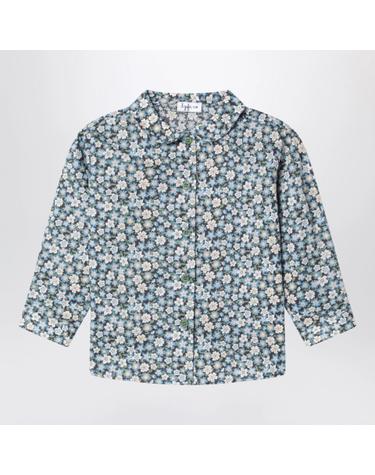 [해외직구][T56]Il Gufo A26GCL0018C4159CO Blue 키즈 셔츠 남방 남아 여아