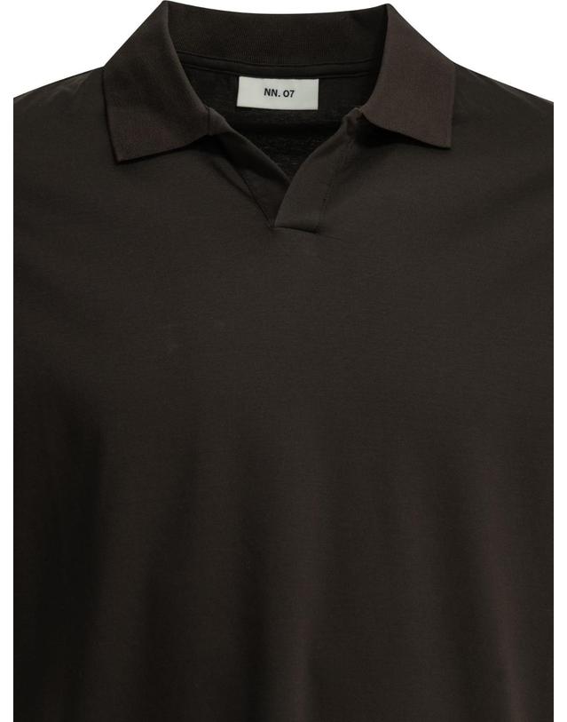 엔엔07 [해외직구][V90]NN07 2423525274578 남성 폴로 카라티 피케셔츠 상의 Paul buttonless polo shirt 착용컷