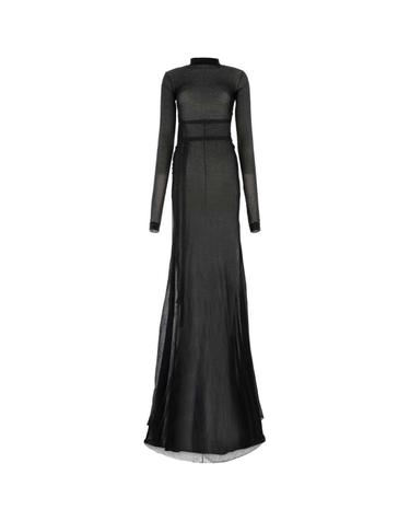 [해외직구][X45]ANN DEMEULEMEESTER 2301WKN43KN008 099 여성 원피스 드레스 롱원피스 맥시원피스 Black cotton blend long dress
