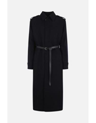 [해외직구][E32]ANN DEMEULEMEESTER B0014246FA207099 남성 코트 하프코트 롱코트 싱글 더블코트 트렌치 재킷 ANN DEMEULEMEESTER Wilmer coat in wool with belt