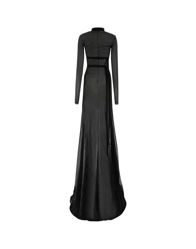앤 드뮐미스터 앤 드묠미스터 [해외직구][X45]ANN DEMEULEMEESTER 2301WKN43KN008 099 여성 원피스 드레스 롱원피스 맥시원피스 Black cotton blend long dress 착용컷