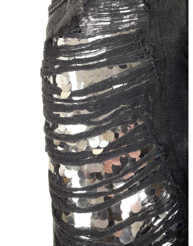 다크파크 [해외직구][A94]DARKPARK WTR16 DBK01W113 여성 청바지 데님진 DARKPARK DARKPARK Karen Distressed Denim 착용컷