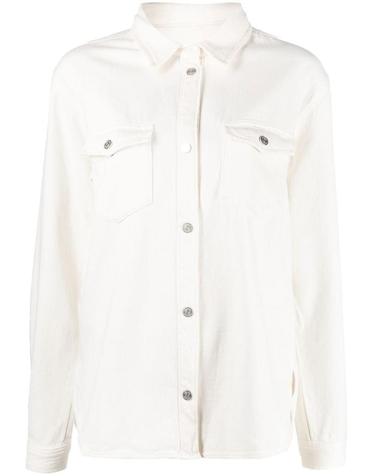 [해외직구][A94]프레임 BPBDSH432OFFW 여성 자켓 FRAME FRAME White Denim Shirt