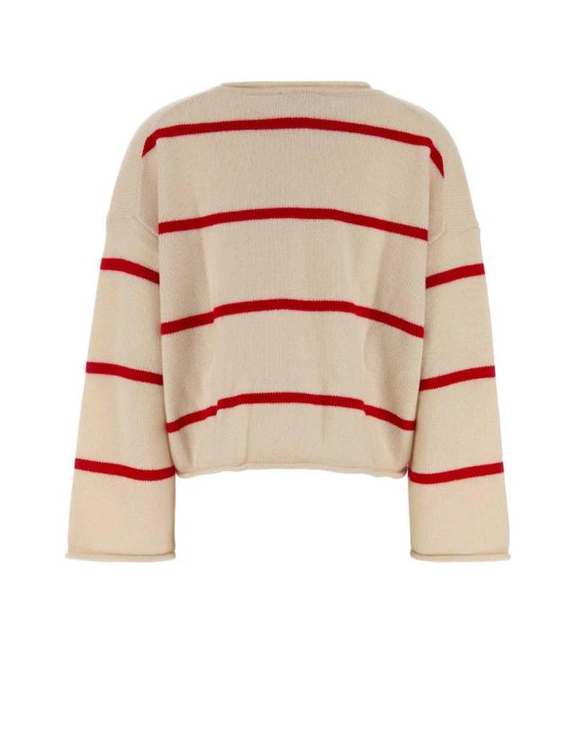 프레임 [해외직구][X45]프레임 WF26KSW016 CRMS 여성 스웨터 니트 가디건 Embroidered cashmere sweater 착용컷