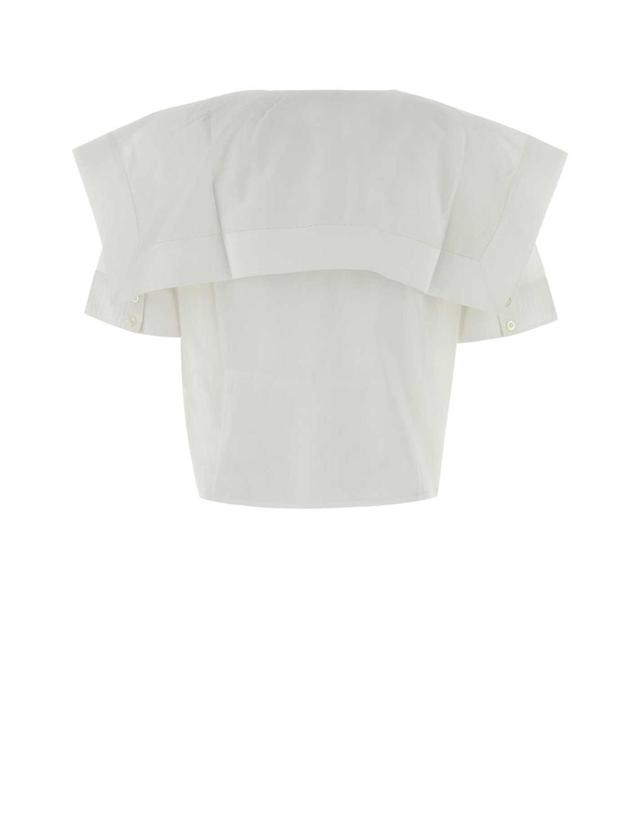 프레임 [해외직구][X45]프레임 WS26WBL008 WHT 여성 셔츠 남방 블라우스 White cotton shirt 착용컷