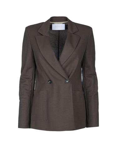 [해외직구][X45]해리스와프런던 AK3502PYF YF05 여성 자켓 베스트 다운베스트 질렛 WOMEN D B BLAZER WITH SHOULDER PADS RAYON