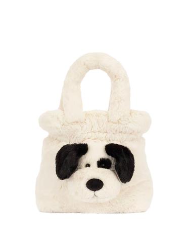 [해외직구][K68]JELLYCAT BCP4TB CREAM 여성 토트백 쇼퍼백 탑핸들백 핸드백 Rufferty Puppy Handbag