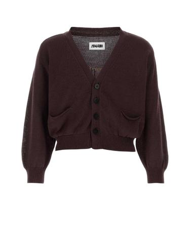 [해외직구][X45]MAGLIANO MGSS26CA03012 6133 남성 스웨터 니트 가디건 Aubergine cotton cardigan