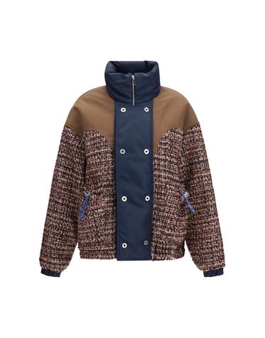 [해외직구][K68]MARBELL BFW2003TETWD01 BLRBL 여성 다운자켓 패딩 다운베스트 파카 Kate tweed puffer Jacket