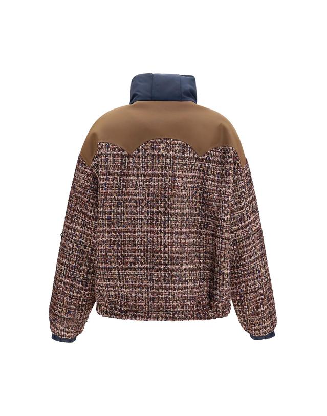 그랜마 마벨 [해외직구][K68]MARBELL BFW2003TETWD01 BLRBL 여성 다운자켓 패딩 다운베스트 파카 Kate tweed puffer Jacket 착용컷