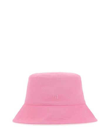 [해외직구][X45]나누시카 NU22RSHT00732 PINK 여성 모자 버킷햇 비니 캡 Pink cotton hat