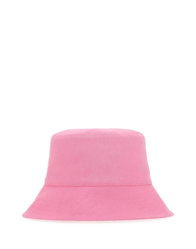 나누슈카 [해외직구][X45]나누시카 NU22RSHT00732 PINK 여성 모자 버킷햇 비니 캡 Pink cotton hat 착용컷
