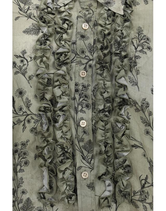 알13 [해외직구][K68]R13 R13WR703 R907B 여성 셔츠 남방 긴팔 반팔 블라우스 V neck ruffle Shirt 착용컷