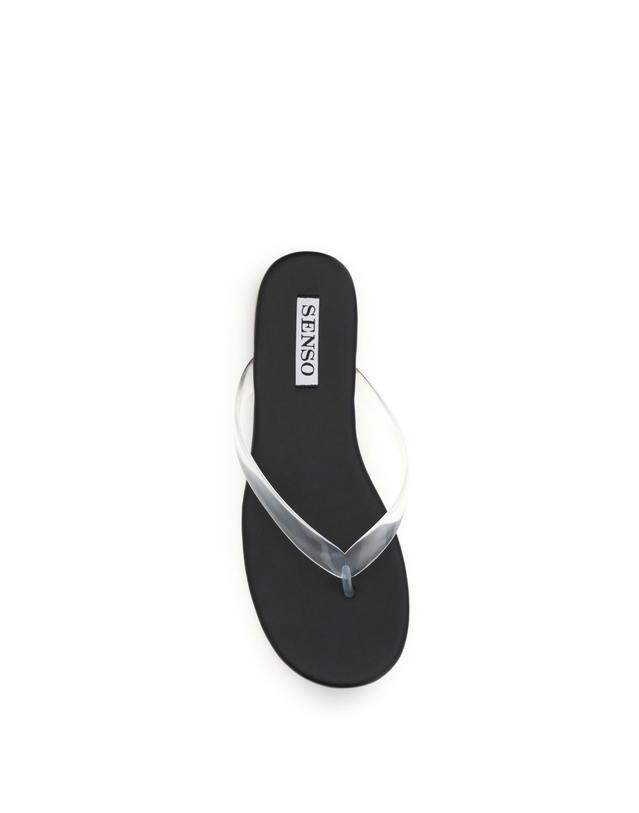 내추럴키스 센소 [해외직구][K68]SENSO HARMONY EBONY 여성 샌들 슬리퍼 샌들힐 플립플랍 샌들힐 Leather and rubber flip flop Sandals 착용컷