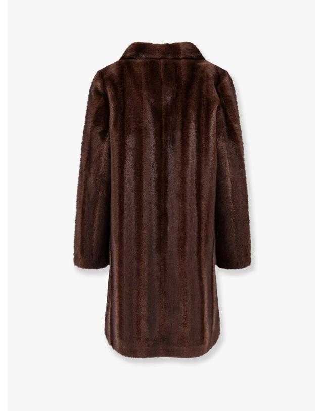 발렌티니 1972 [해외직구][N85]VALENTINI 1972 4119 여성 자켓 블레이저 코트 패딩 VALENTINI 1972 Faux Mink Fur Coat 착용컷