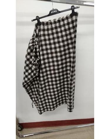 [해외직구][G95]Daniela Gregis G1ATWW364141 여성 스커트 치마 SKIRT WITH DRAWSTRING WASHED WOOL