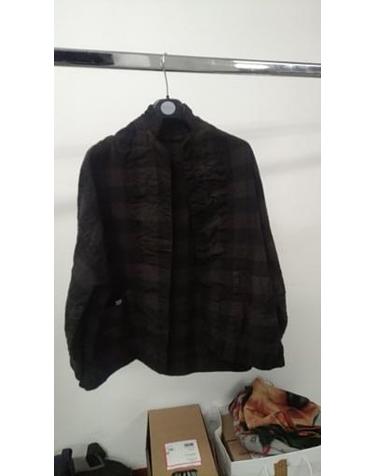 [해외직구][G95]Daniela Gregis GI1AJWW450193 여성 자켓 봄버자켓 블레이저 패딩 베스트 GLADIOLO CHECK WOOL WASHED JACKET