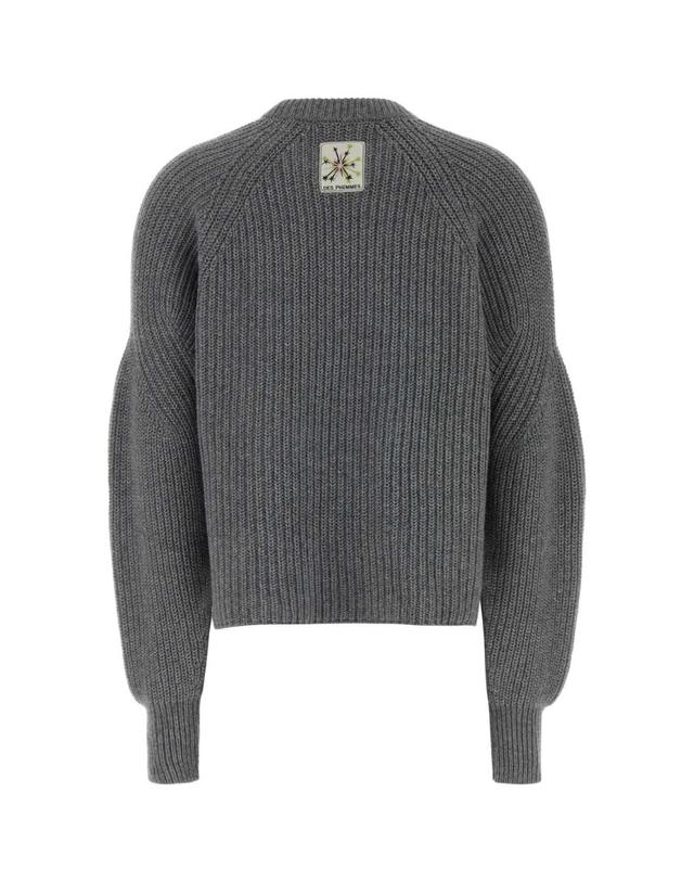 데 펨메스 [해외직구][X45]DES PHEMMES D750KW D0963 여성 스웨터 니트 가디건 Grey nylon blend sweater 착용컷