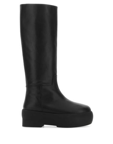 [해외직구][X45]GIA BORGHINI GIA16 5000 여성 앵클부츠 미들 롱부츠 니하이부츠 Black leather Gia 16 boots