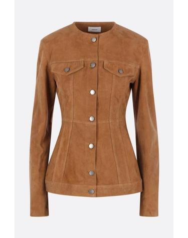 [해외직구][E32]HAIKURE HEW09117PL005TPC0039 여성 가죽자켓 HAIKURE Temple jacket in suede