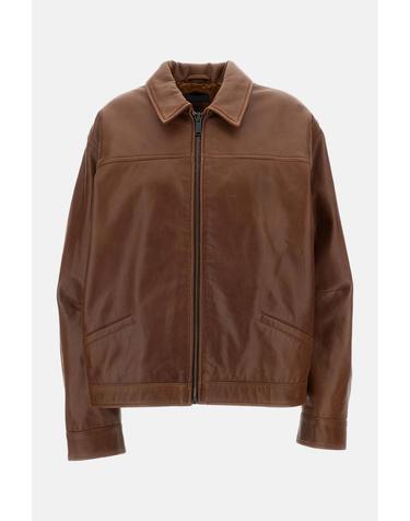 [해외직구][G95]Haikure HEW09131PL008TPC0081 여성 자켓 봄버자켓 블레이저 패딩 베스트 CROPPED SILKY LEATHER JACKET