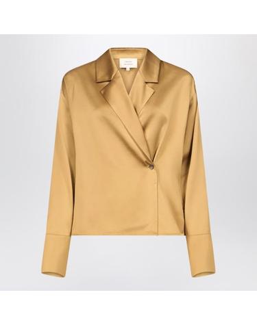 [해외직구][T56]LouLou De Saison PERSIAVI Yellow 여성 셔츠 남방 블라우스