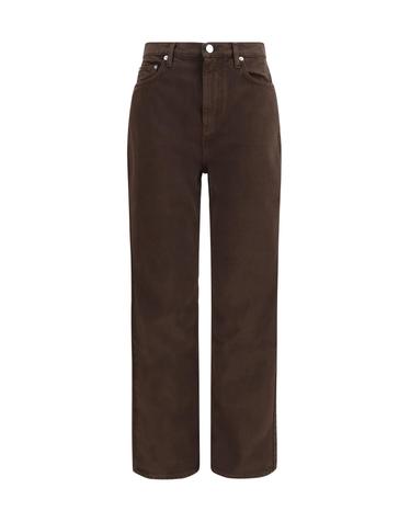 [해외직구][K68]LOULOU DE SAISON JUDELDS BROWN 여성 청바지 데님 진 데님진 Jude Jeans