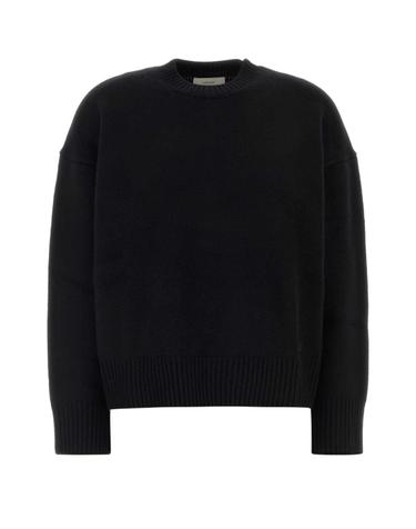 [해외직구][X45]LOULOU DE SAISON PIALDS BLACK 여성 스웨터 니트 가디건 Black wool Pia sweater