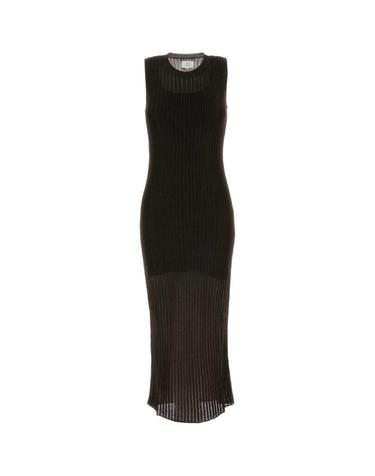 [해외직구][X45]LOULOU DE SAISON ICARIA BROWN 여성 원피스 롱 미디 미니 드레스 Chocolate knit Icaria dress