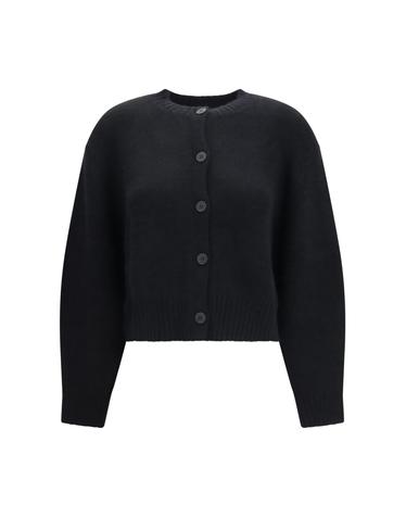 [해외직구][K68]LOULOU DE SAISON REMUS BLACK 여성 니트 스웨터 가디건 Remus wool blend Cardigan