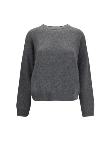 [해외직구][K68]LOULOU DE SAISON TRISTANLDS ANTHRACITE 여성 니트 스웨터 가디건 Tristan wool blend crewneck Sweater