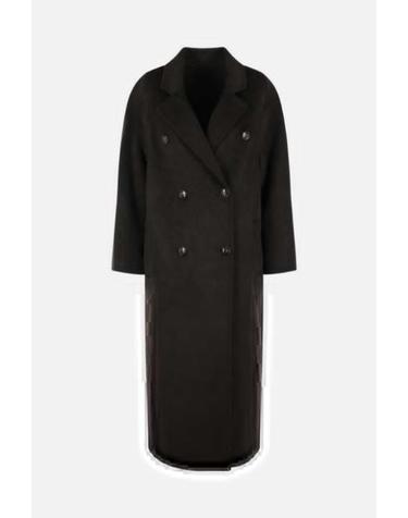 [해외직구][E32]LOULOU DE SAISON IRVINBROWNMELANGE 여성 코트 LOULOU DE SAISON Irvin double breasted coat in wool