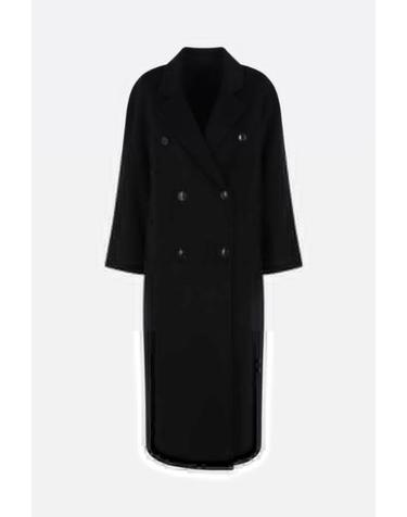 [해외직구][E32]LOULOU DE SAISON IRVINBLACK 여성 코트 LOULOU DE SAISON Irvin double breasted coat in wool