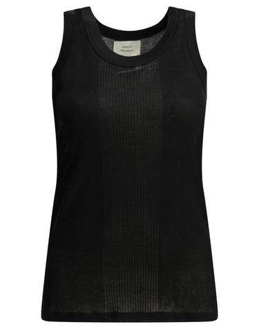 [해외직구][V90]LouLou De Saison LIMBA LDSBLACK 여성 티셔츠 민소매 셔츠 폴로티 Tops