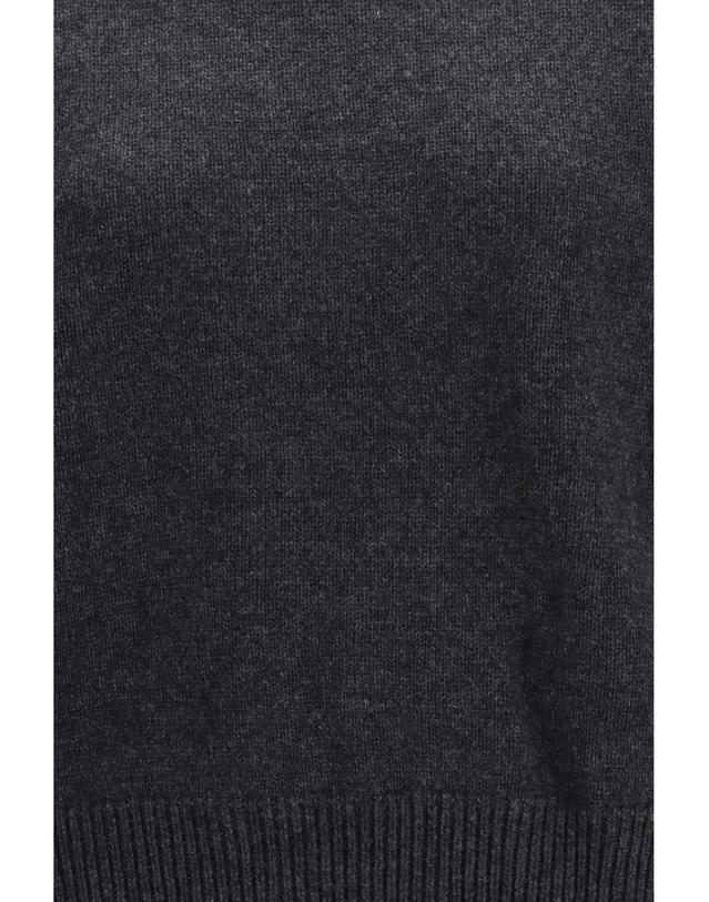 루루 드 시종 [해외직구][K68]LOULOU DE SAISON BREHA CHARCOALME 여성 니트 스웨터 가디건 Breha wool cashmere blend Sweater 착용컷