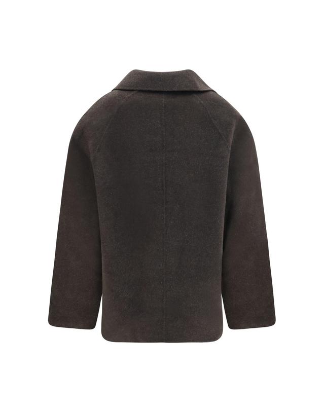 루루 드 시종 [해외직구][K68]LOULOU DE SAISON NEIL BROWNMELAN 여성 자켓 베스트 봄버 파카 베스트 블레이저 Neil wool cashmere Jacket 착용컷