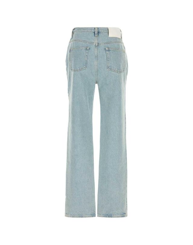 루루 드 시종 [해외직구][X45]LOULOU DE SAISON JUDELDS NEWWASHEDBLUE 여성 데님 청바지 진 데님진 Denim Jude jeans 착용컷