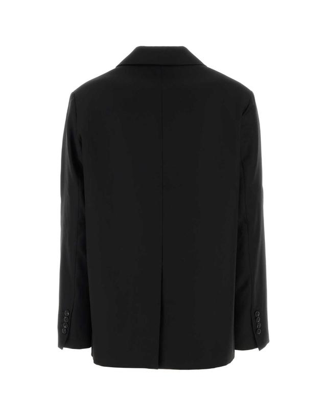 루루 드 시종 [해외직구][X45]LOULOU DE SAISON DONAULDS BLACK 여성 자켓 베스트 다운베스트 질렛 Black wool Donau blazer 착용컷