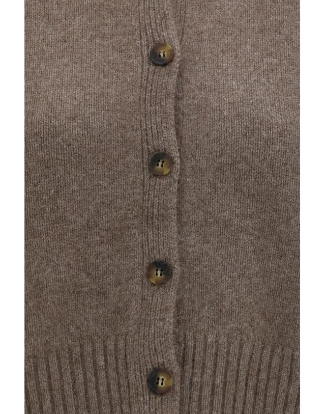 루루 드 시종 [해외직구][K68]LOULOU DE SAISON REMUS ASHESMELAN 여성 니트 스웨터 가디건 Remus wool blend Cardigan 착용컷