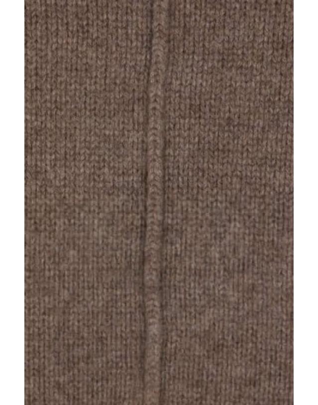 루루 드 시종 [해외직구][E32]LOULOU DE SAISON JONAHNUTMEGMELANGE 의류 니트 스웨터 가디건 LOULOU DE SAISON Jonah cropped turtleneck sweater in cashmere 착용컷