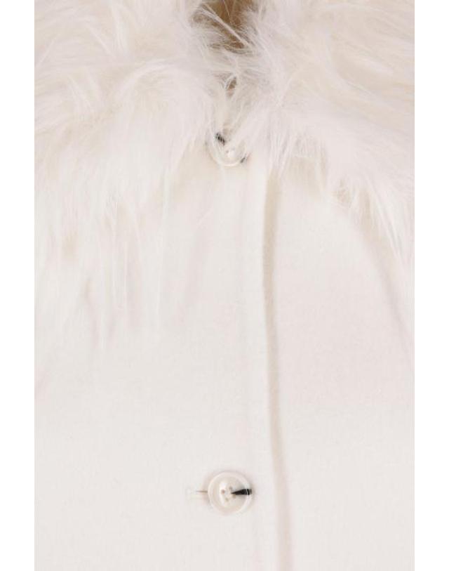 루루 드 시종 [해외직구][E32]LOULOU DE SAISON YRSAIVORY 여성 코트 LOULOU DE SAISON Yrsa coat in wool and cashmere 착용컷