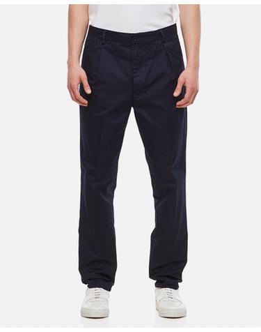 [해외직구][G95]East Harbour Surplus BRYAN 22BLUE 남성 조거팬츠 스웨트팬츠 면바지 카고팬츠 와이드팬츠 바지 CLASSIC ONE PLEAT CHINO PANTS