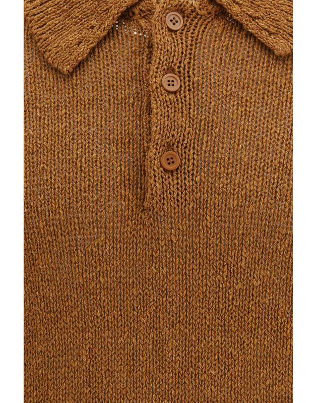 선플라워 [해외직구][K68]SUNFLOWER 3080 176 남성 폴로 피케셔츠 Buttoned Polo 착용컷