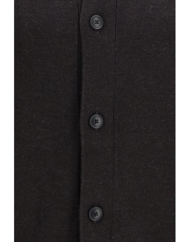 선플라워 [해외직구][K68]SUNFLOWER 30396 BROWN 남성 니트 스웨터 가디건 Button Cardigan 착용컷