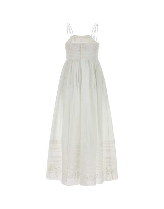 보디 [해외직구][X45]보디 WRS26DR019 WHITE 여성 원피스 롱 미디 미니 드레스 White cotton Chamomile dress 착용컷