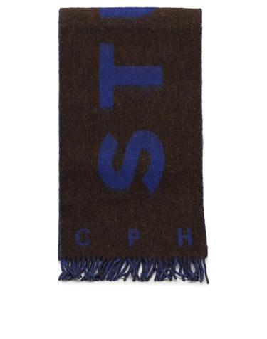 [해외직구][V90]Copenhagen F6CPHSHAWL13DARK BROWN 여성 스카프 목도리 머플러 숄 Scarves Silk scarves