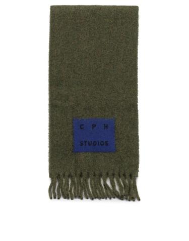 [해외직구][V90]Copenhagen F6CPHSHAWL28GREEN 여성 스카프 목도리 머플러 숄 Scarves Silk scarves